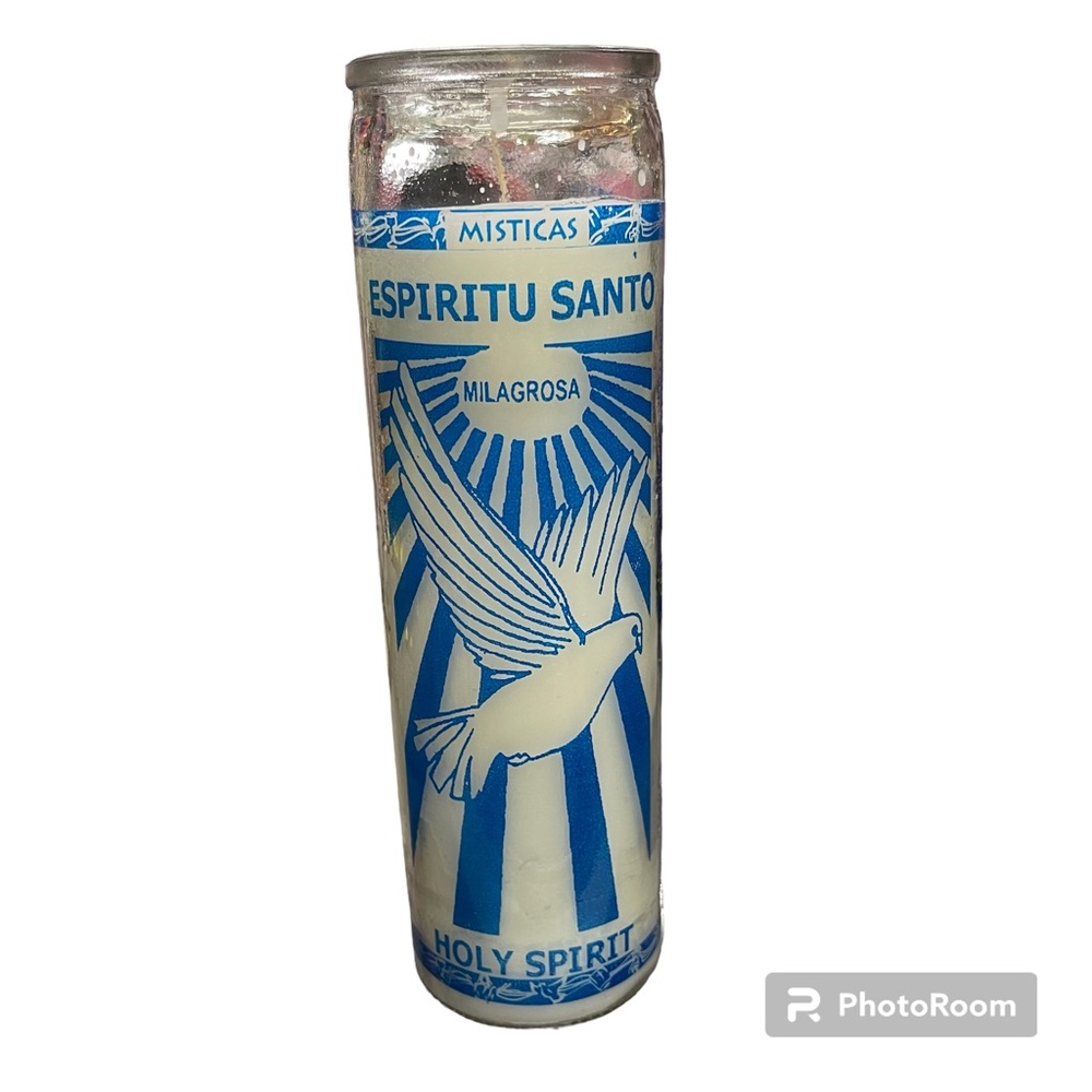 Holy Spirit 7 days candle/ vela espíritu santo 7 dias